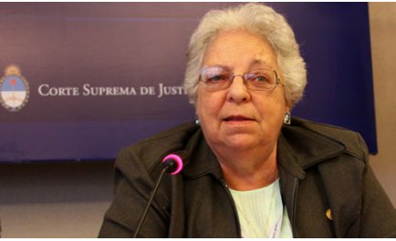 Argibay reclamó la creación de cargos en el Poder Judicial