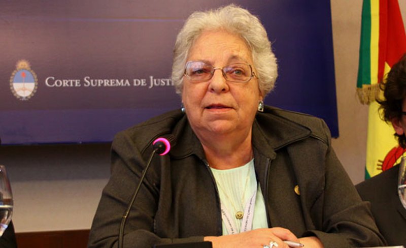 Argibay pidió seguir trabajando para superar diferencias de género