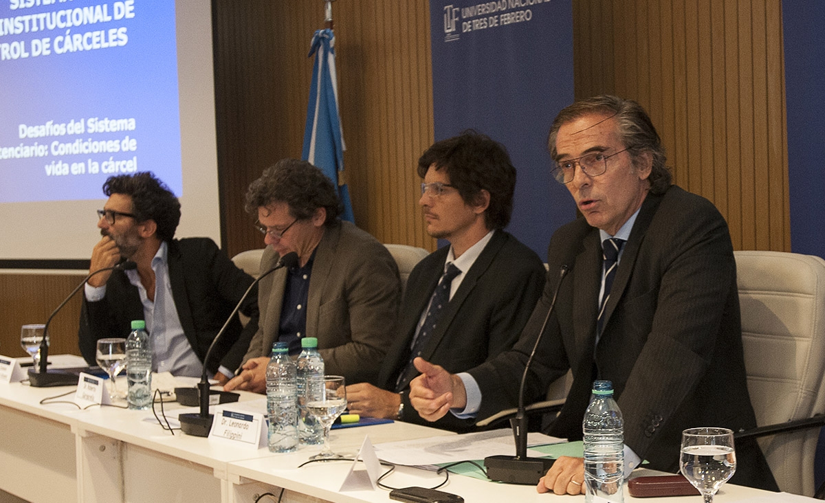 Se presentó el Sistema de Control de Cárceles en la Universidad Nacional de Tres de Febrero