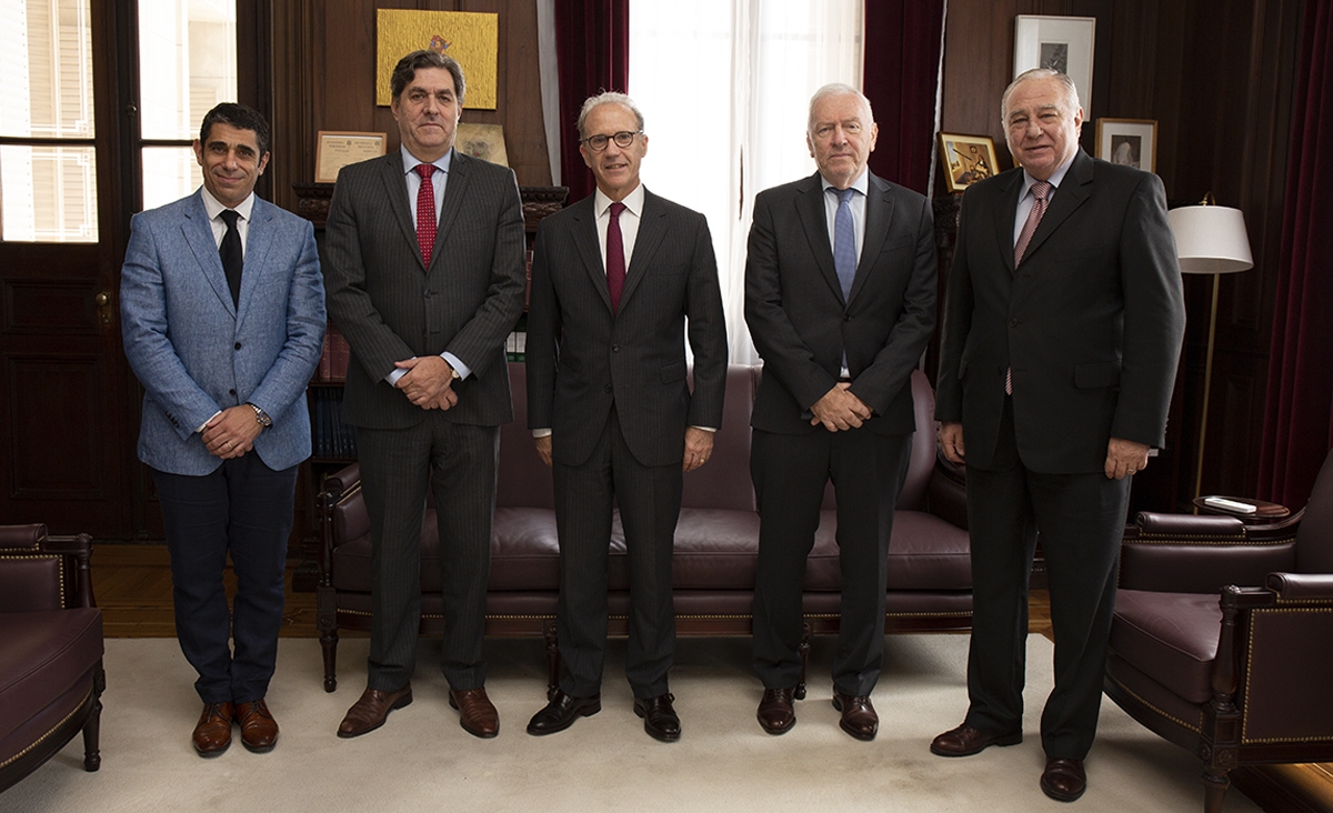 El presidente de la Corte Suprema se reunió con las autoridades de la Cámara Federal de Casación Penal
